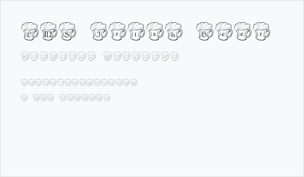 LMS Irish Beer Business Card