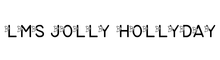LMS Jolly Hollyday  Descarca Fonturi Gratis