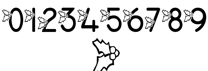LMS Jolly Hollyday Font OTHER CHARS