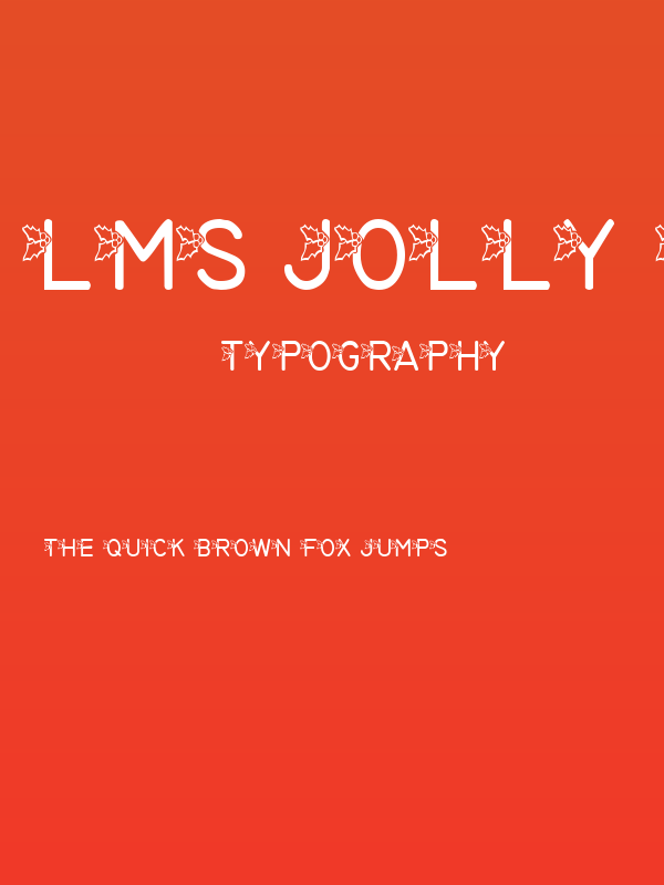 LMS Jolly Hollyday Poster