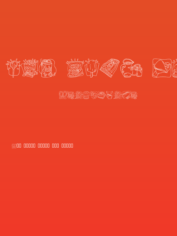 LMS Junk Food Junky Ding Bat Poster