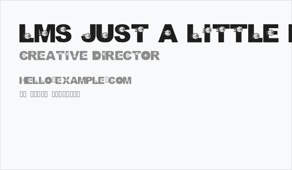 LMS Just A Little Pacers Fan Business Card