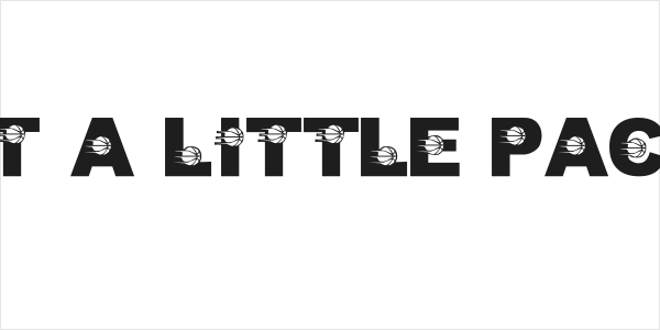 LMS Just A Little Pacers Fan Logo