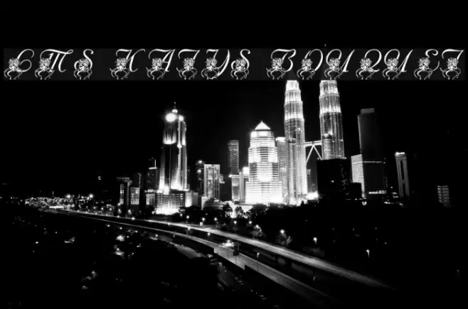 LMS Katy's Bouquet Font examples