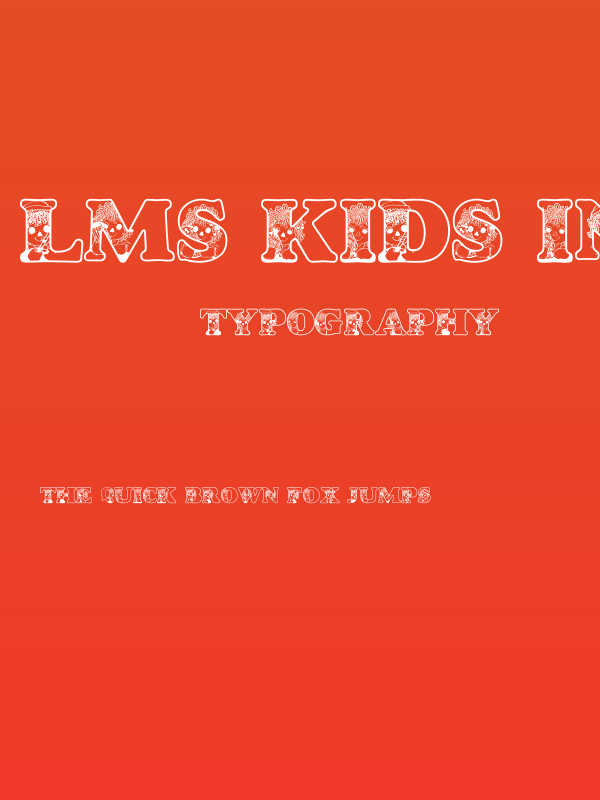 LMS Kids In A Candy Shop Poster