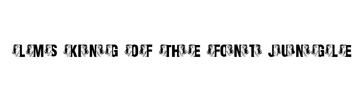 LMS King Of The Font Jungle  Frei Schriftart Herunterladen