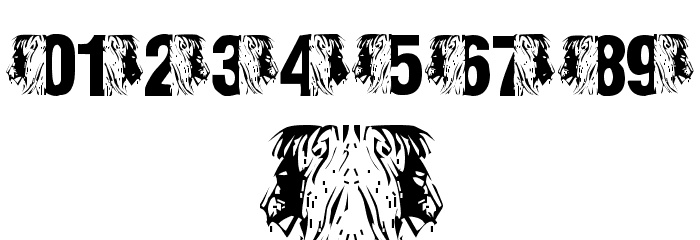LMS King Of The Font Jungle Font OTHER CHARS