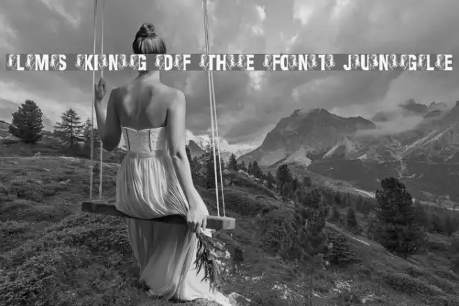 LMS King Of The Font Jungle Example 1