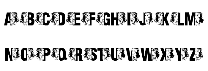LMS King Of The Font Jungle Font LOWERCASE