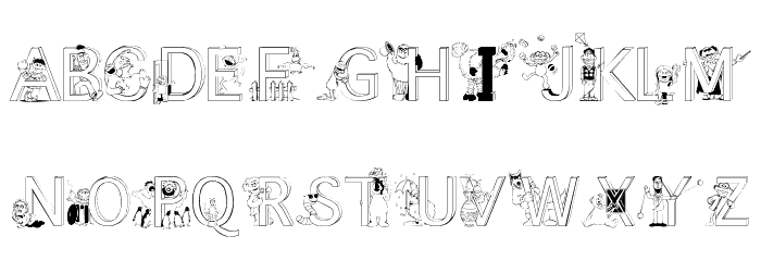 LMS Learn To Spell Font LOWERCASE