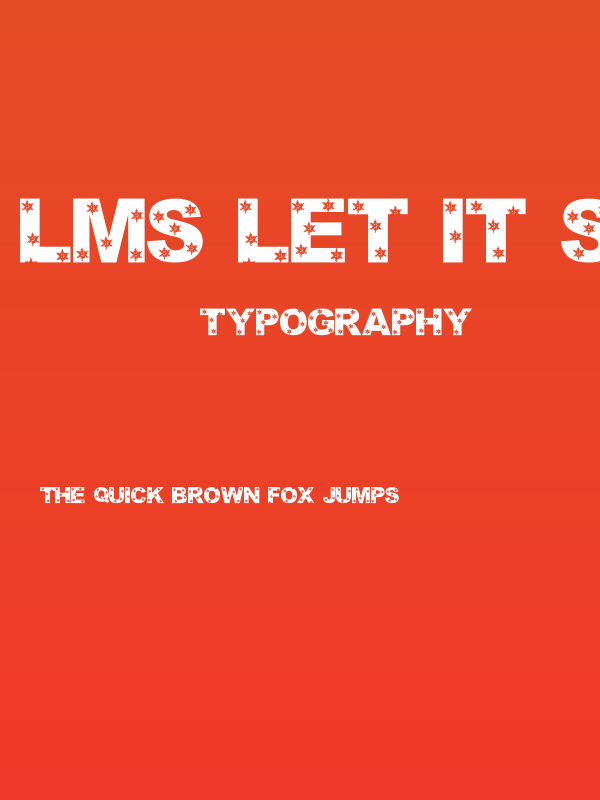 LMS Let It Snow Poster