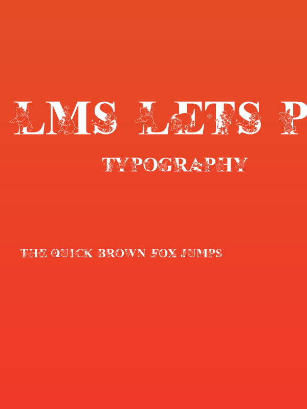 LMS Lets Pretend with Friends Poster