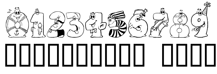 LMS Letterbat Friends Font OTHER CHARS