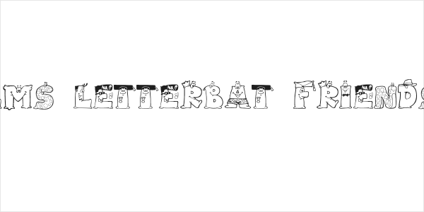 LMS Letterbat Friends Logo