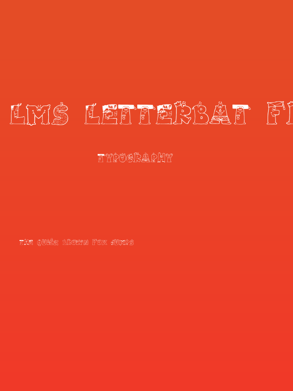 LMS Letterbat Friends Poster