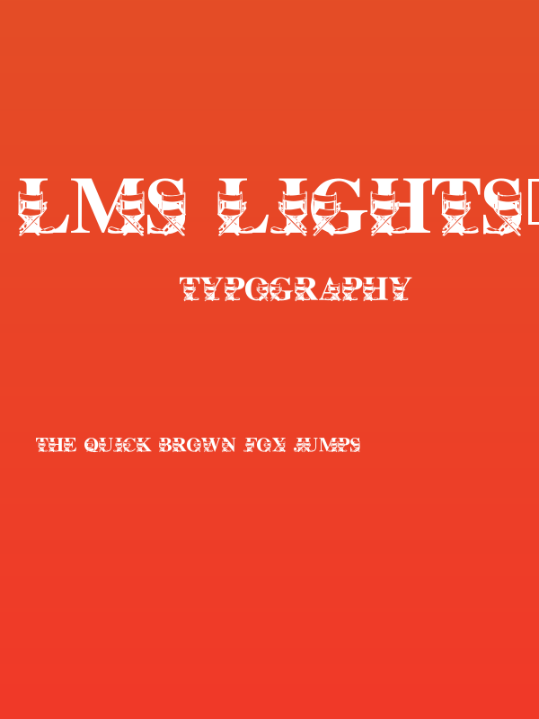 LMS Lights, Camera, Action Poster