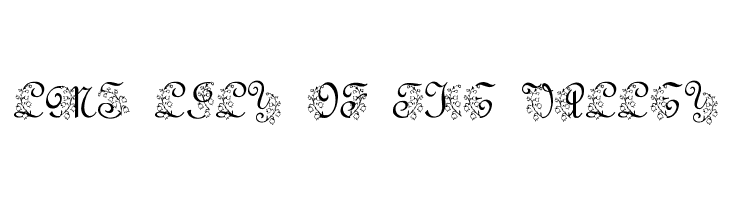 LMS Lily Of The Valley  Free Fonts Download