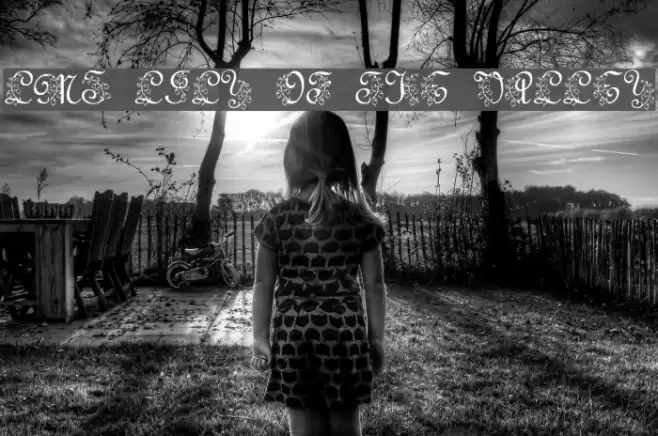 LMS Lily Of The Valley Font examples