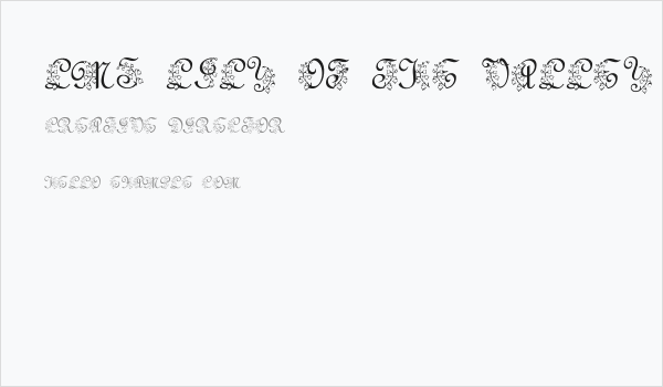 LMS Lily Of The Valley Business Card