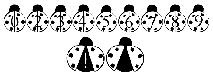 LMS LondonBugs Font OTHER CHARS