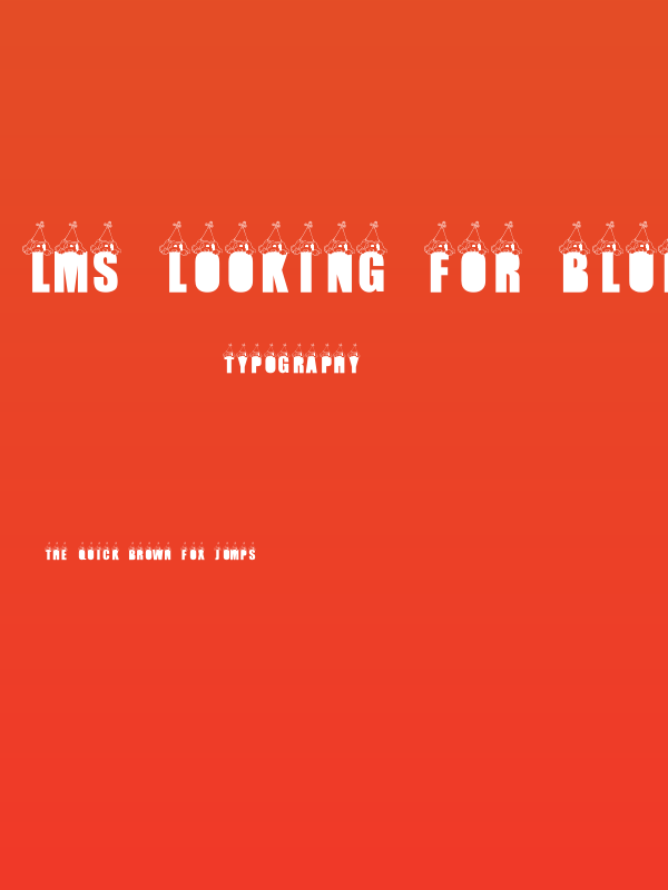 LMS Looking For Blues Clues Poster