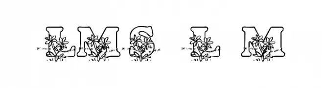 LMS Loves Me  font caratteri gratis
