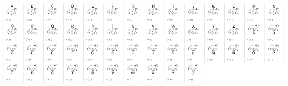 LMS Merry-Go-Round Character Map