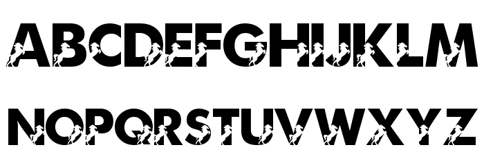 LMS Mighty Mustang Font LOWERCASE