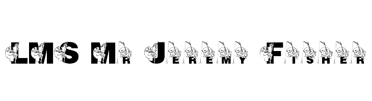LMS Mr Jeremy Fisher  Скачать бесплатные шрифты