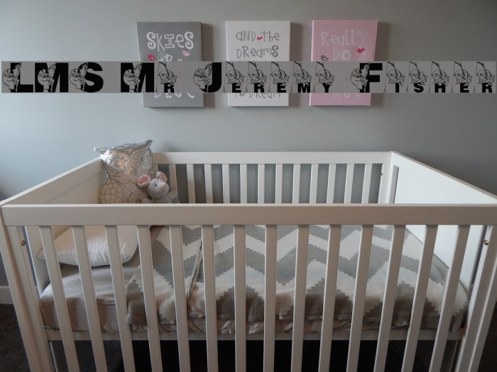 LMS Mr Jeremy Fisher Font examples