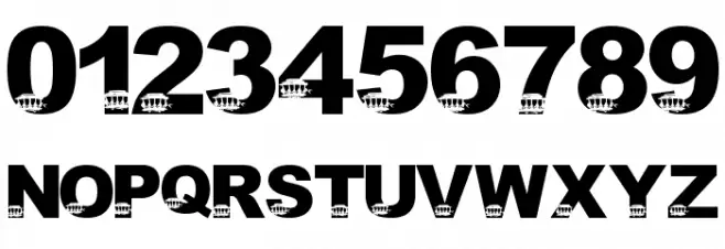 LMS Mr Rogers Trolly Font OTHER CHARS