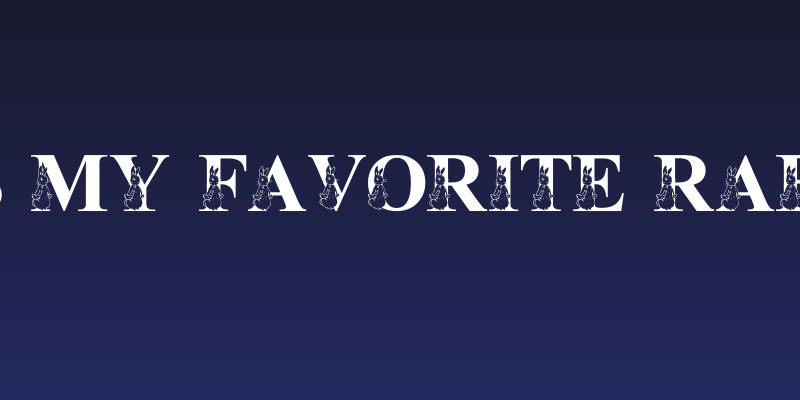 LMS My Favorite Rabbit Social Header