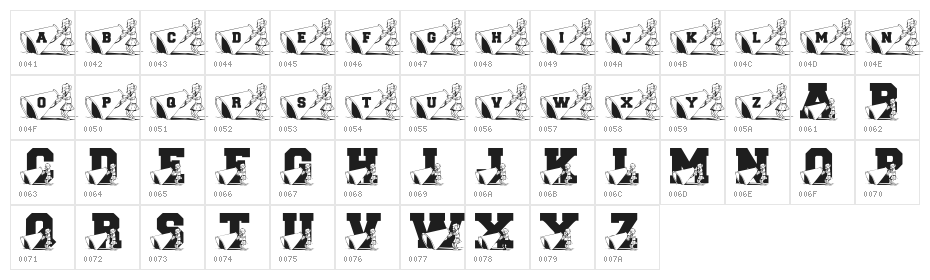 LMS New Cheerleader Character Map