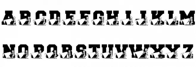 LMS New Cheerleader Schriftart Kleinbuchstaben