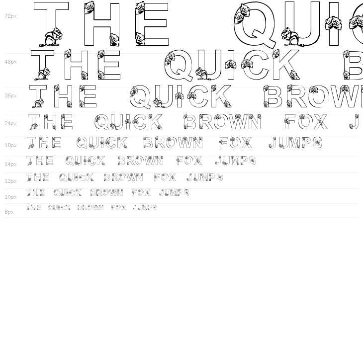 LMS Nuts About Squirrels Waterfall