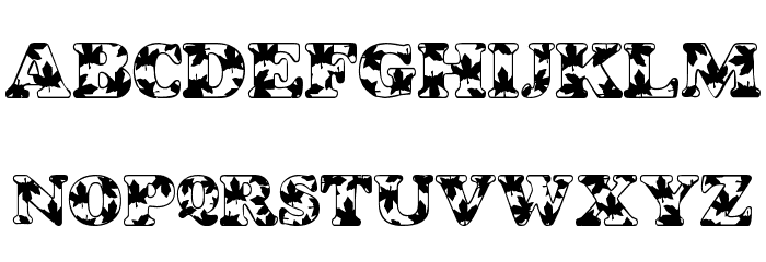 LMS Oh Canada Font LOWERCASE
