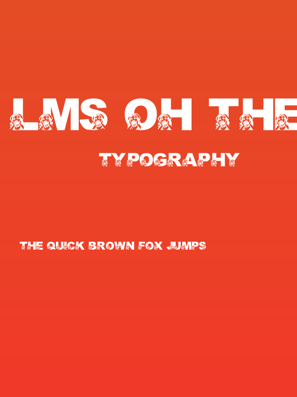 LMS Oh The Horror Of It All Poster