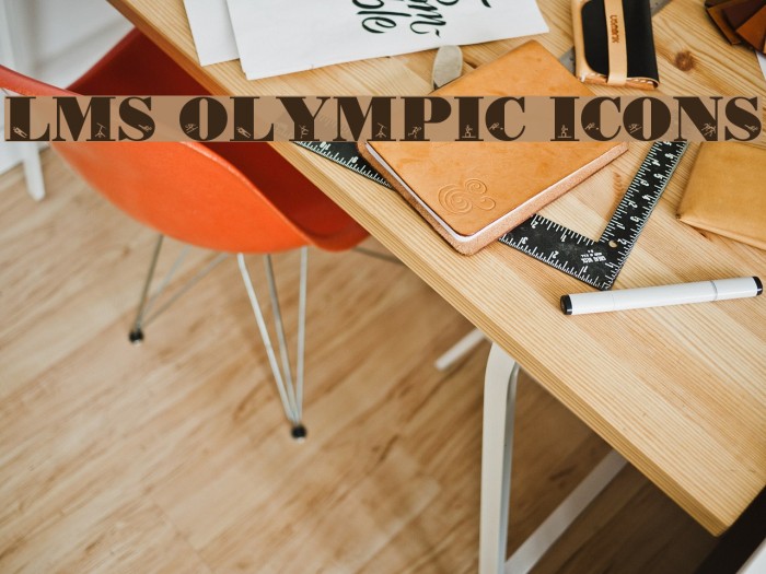 LMS Olympic Icons Font examples
