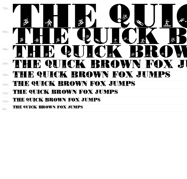 LMS Olympic Icons Waterfall