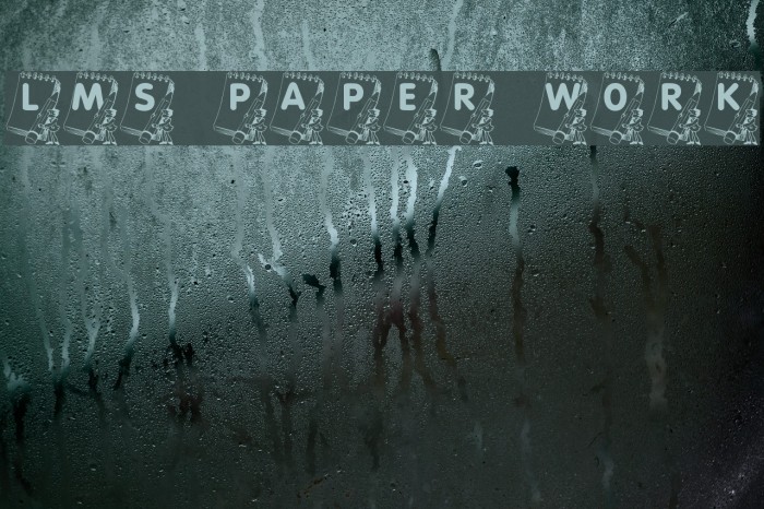 LMS Paper Work Font examples