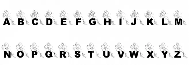 LMS Part Of The Font World Font UPPERCASE