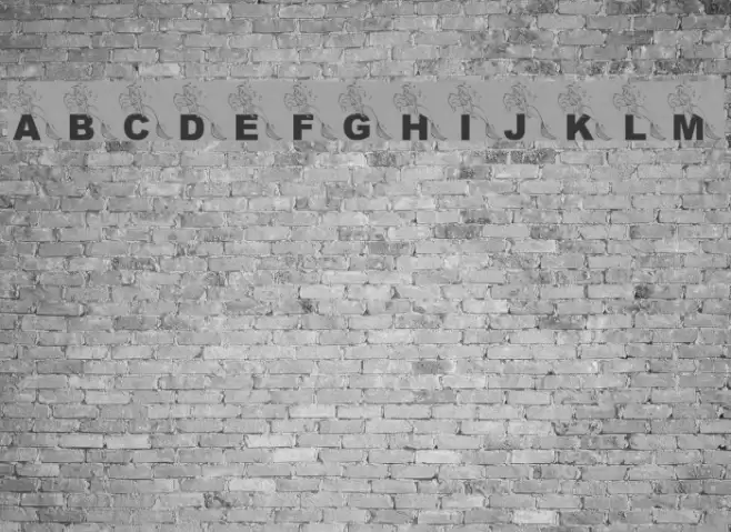 LMS Part Of The Font World Font examples
