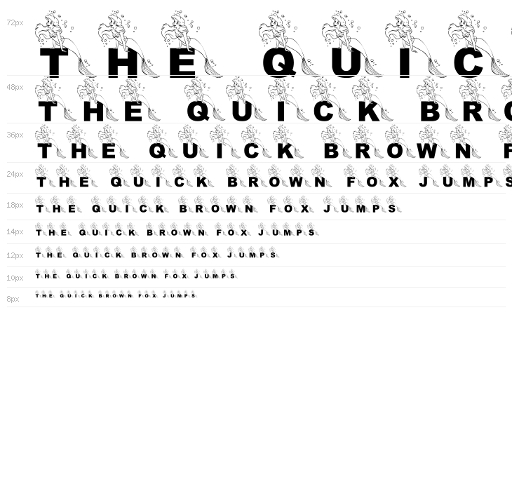 LMS Part Of The Font World Waterfall