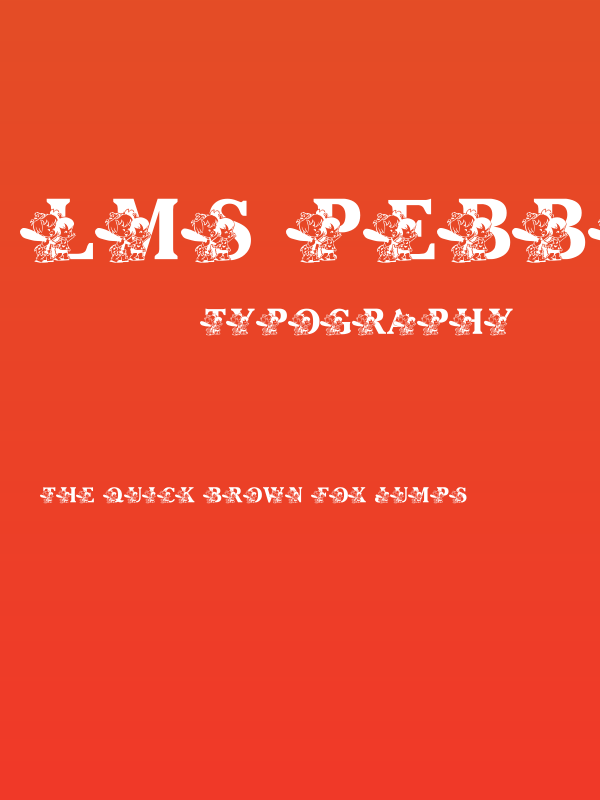 LMS Pebbles and Bam Bam Poster