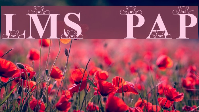 LMS Peek-A-Pooh Font examples