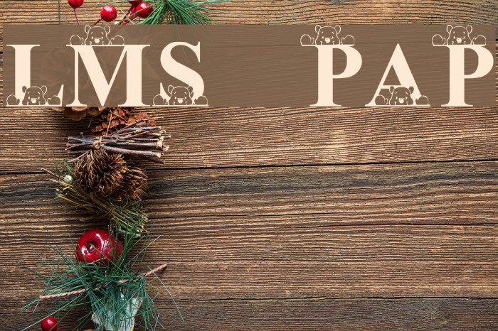 LMS Peek-A-Pooh Font examples