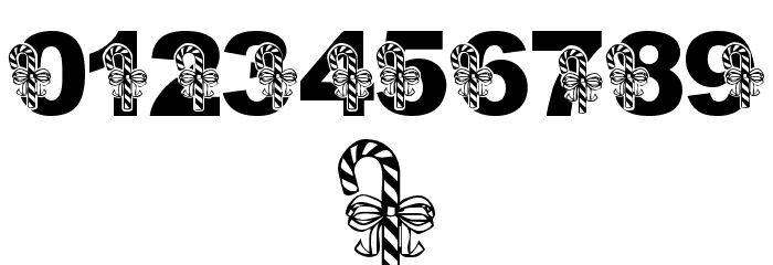 LMS Peppermint Twist Font OTHER CHARS