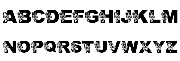 LMS Peppermint Twist Font LOWERCASE