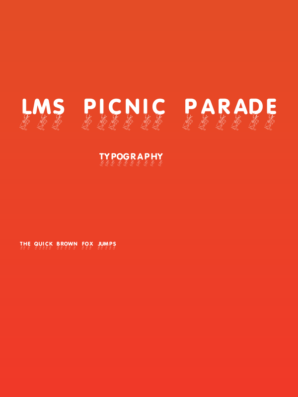 LMS Picnic Parade Poster