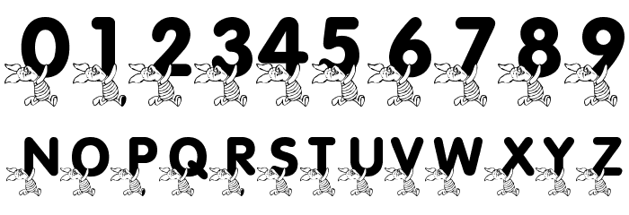 LMS Pigglet's Prize Font OTHER CHARS